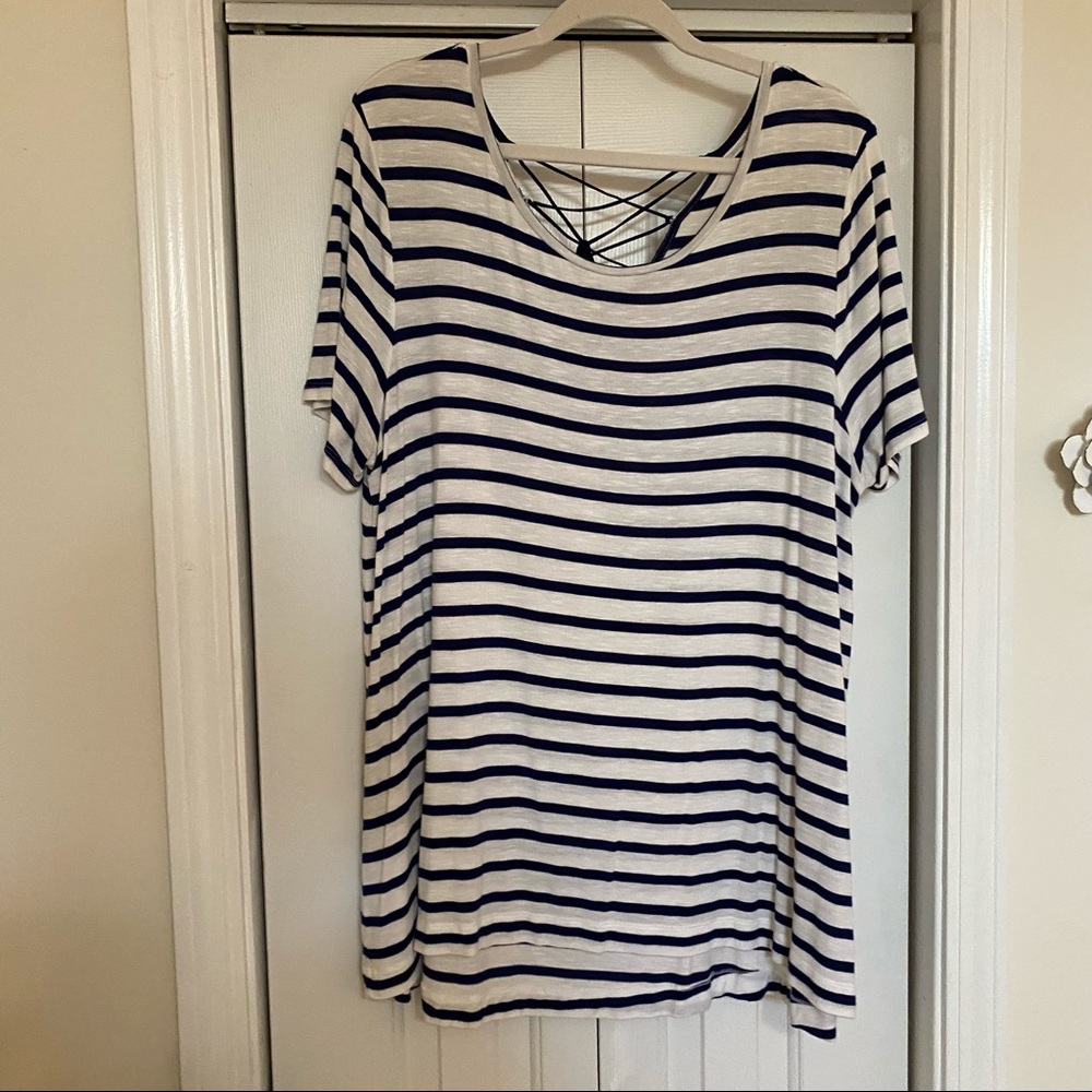Striped Swing Tee